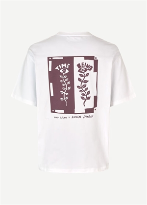 Satime tee 11725 Hvid Time Samsøe 